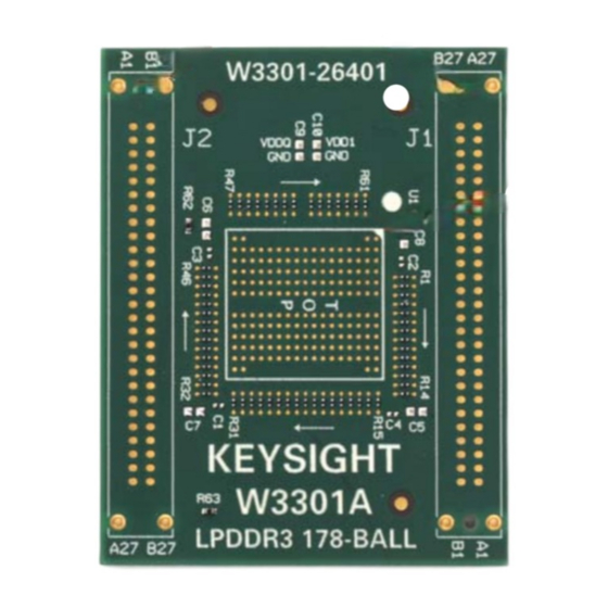 Keysight Technologies W3301A Installation Manual
