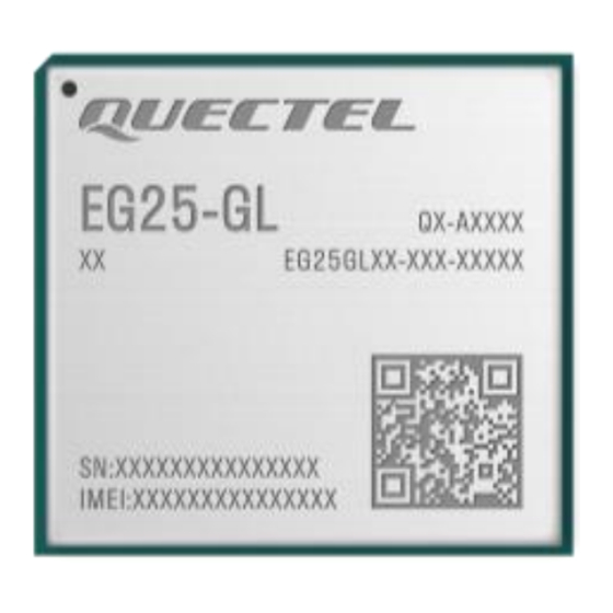 Quectel EG25-GL Hardware Design