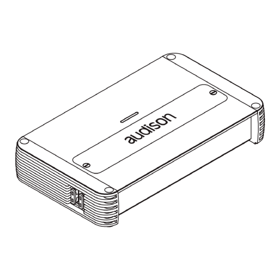 Audison SR Series User Manual