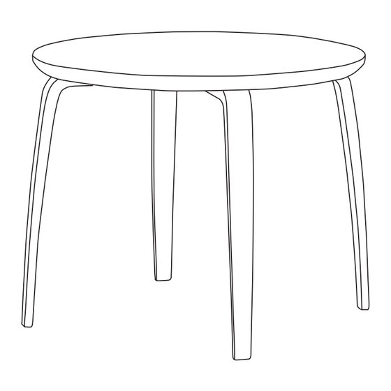 IMG Comfort Side Table 190 Assembly Instructions
