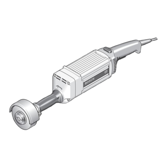 Bosch HGS Original Instructions Manual