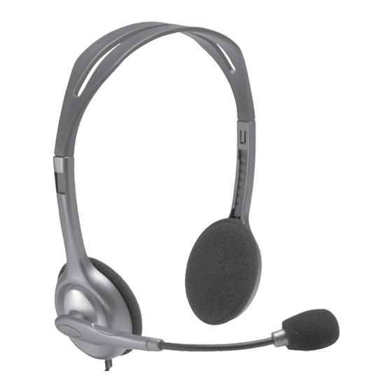 Logitech H111 Setup Manual