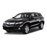 Acura 2015 RDX Quick Reference Manual