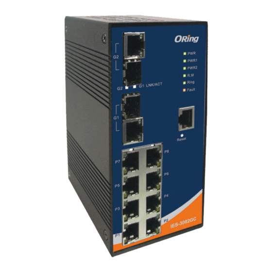 ORiNG IES-3082GC User Manual