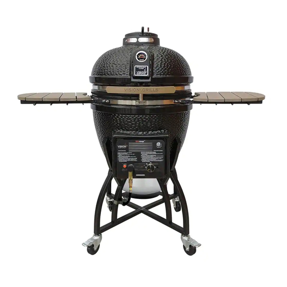 VISION GRILLS KAMADO SSERIES OWNER'S MANUAL Pdf Download ManualsLib