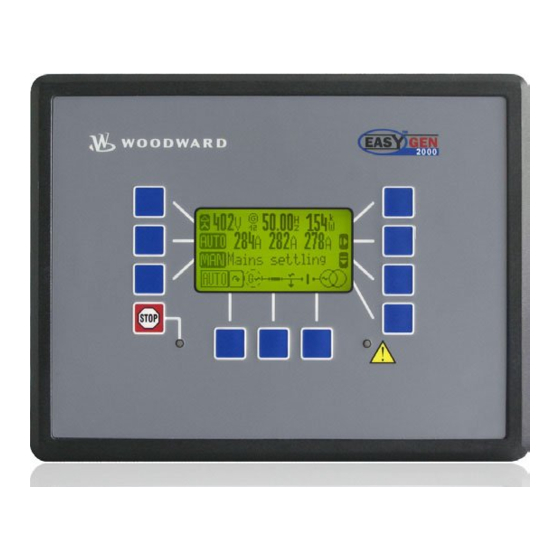 Woodward easYgen-2000 Series User Manual