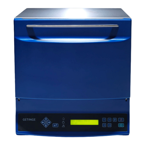 GETINGE WD 14 TABLO USER MANUAL Pdf Download ManualsLib