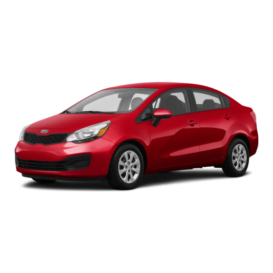 Kia 2015 Rio Owner's Manual