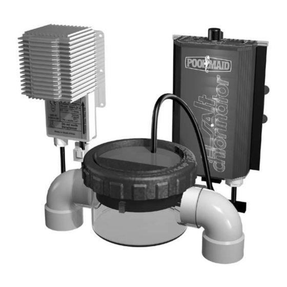 POOLMAID SALT CHLORINATOR INSTRUCTIONS MANUAL Pdf Download ManualsLib