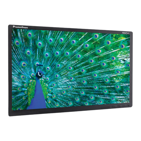 PROMETHEAN ACTIVPANEL TOUCH INSTALLATION MANUAL Pdf Download ManualsLib