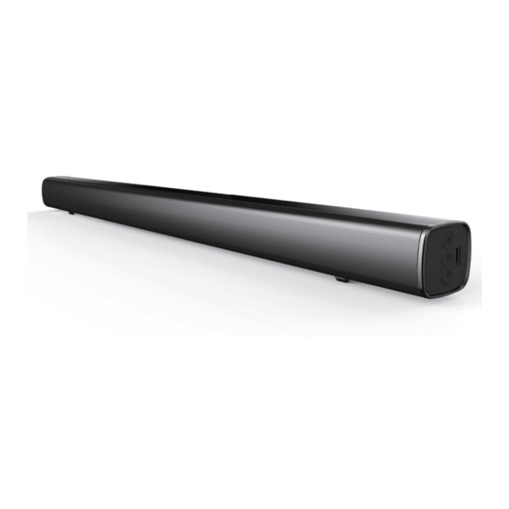 Monoprice SB-100 2.1-channel Soundbar Manuals