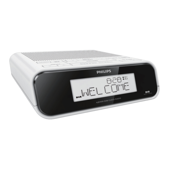 Philips AJB4500/05 Quick Start Manual