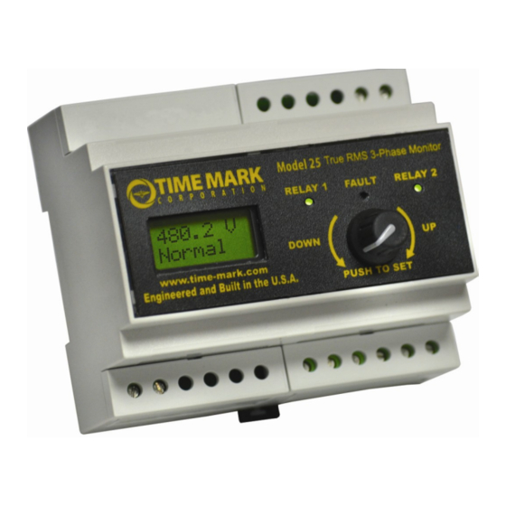 TIME MARK 25 Installation Instructions