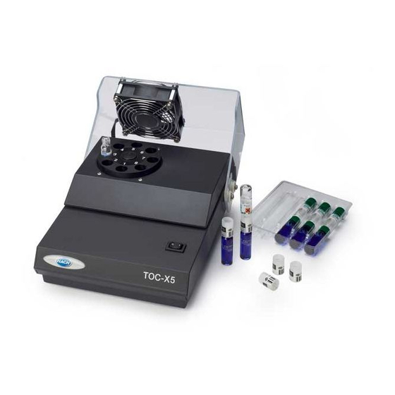 HACH LANGE TOC-X5 User Manual