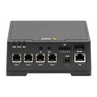 Axis 0936-001 20289045 Installation Manual