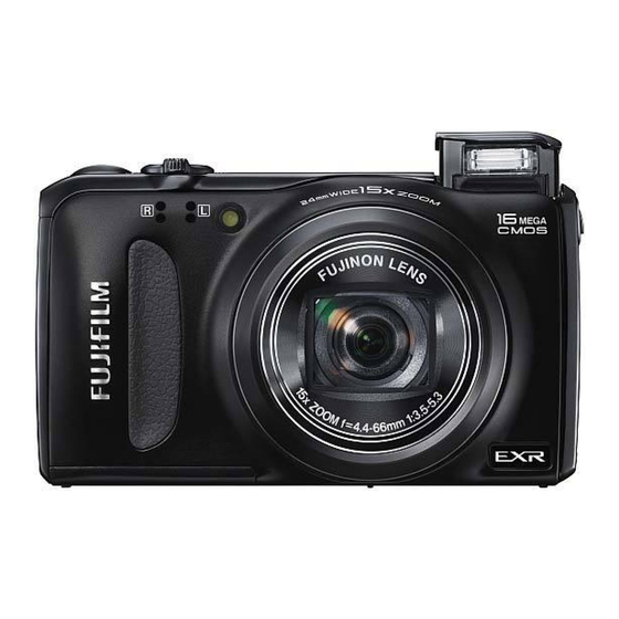 FujiFilm Finepix F660EXR Owner's Manual