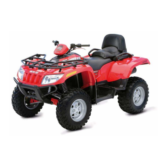 Arctic Cat 400 3in1 Manuals