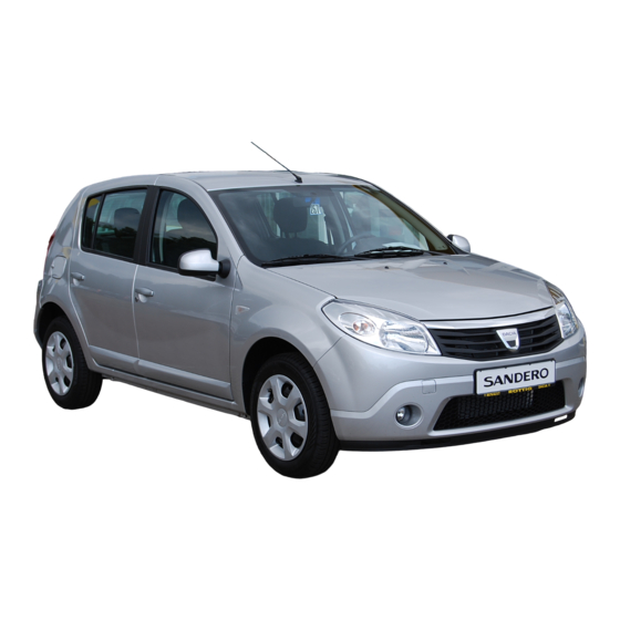 RENAULT SANDERO OWNER'S MANUAL Pdf Download ManualsLib