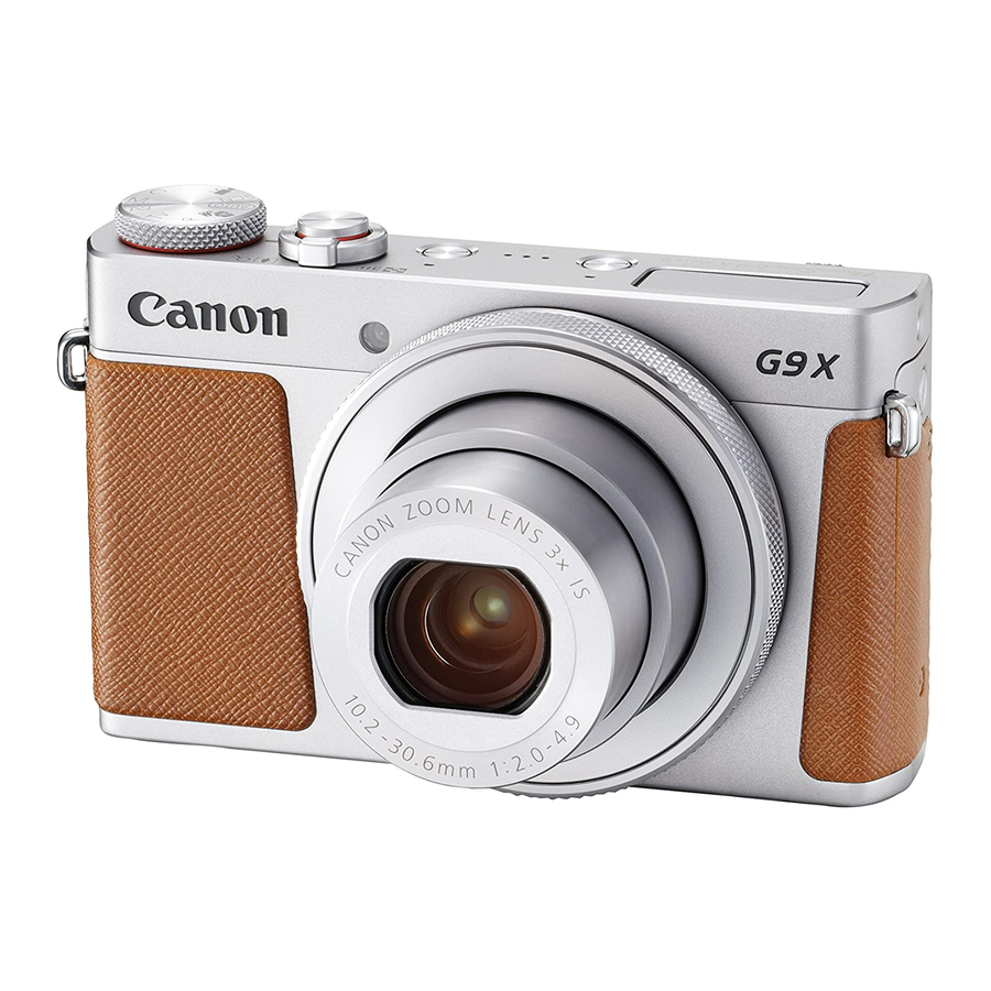 Canon Powershot G9X Mark Ii Completo Manual Del Usuario Impreso Guía de 219 páginas A5 