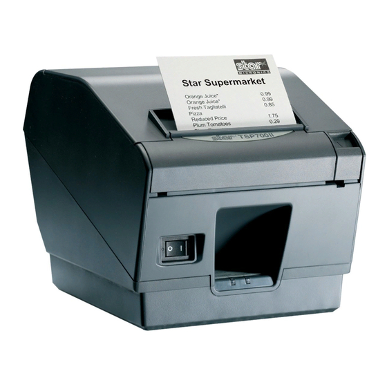 Star tsp700ii manual