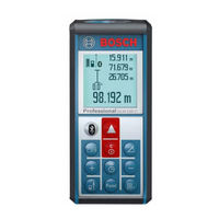 Bosch GLM 100 C Professional Manuals ManualsLib