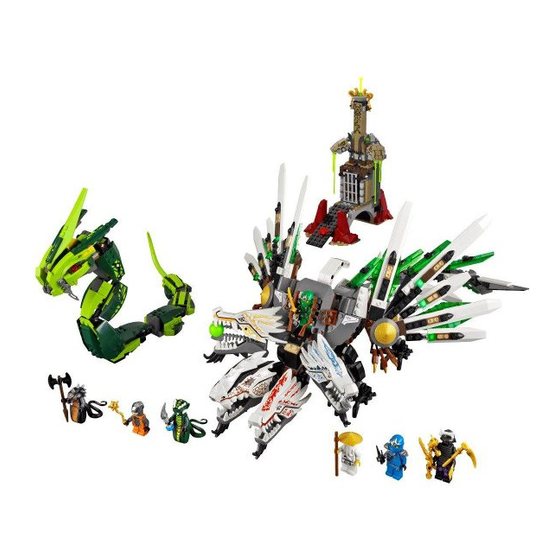 LEGO Ninjago 9450 Epic Dragon Battle Manual