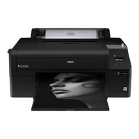 Epson surecolor p5000 Quick Reference Manual