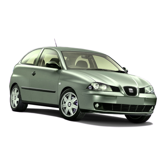 Seat IBIZA Owner's Manual