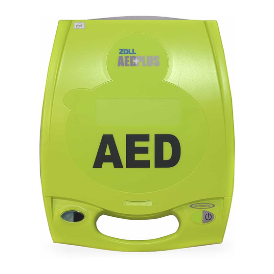 ZOLL aed plus Administrator's Manual