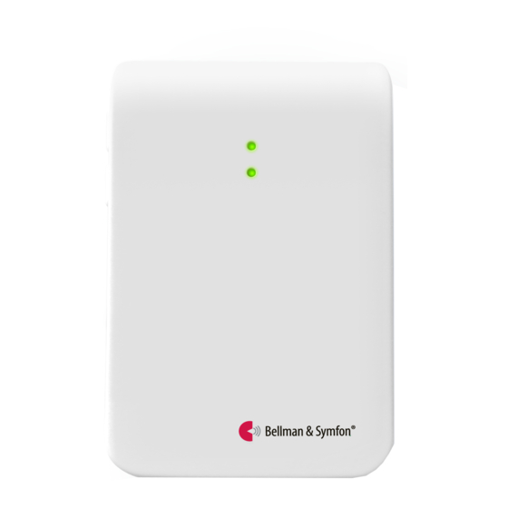 Bellman & Symfon BE1431 Installer's Manual
