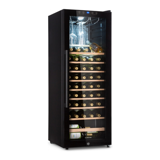 Klarstein Barossaa 545 Wine Cooler Manuals