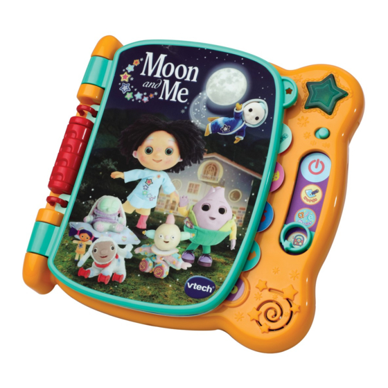 VTech Moon & Me Touch & Learn Book Manuals
