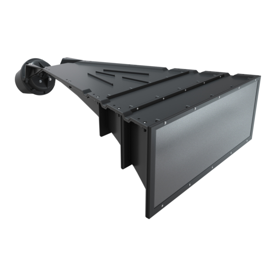 Harman Axys ABF-260/100W PA6 V0 Low Profile Installation Manual