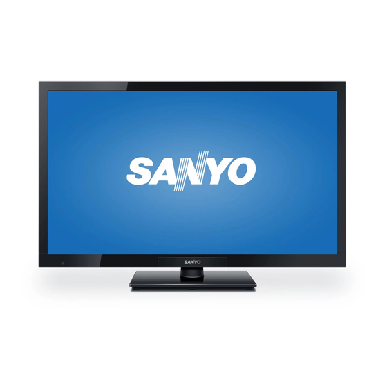 Sanyo FW24E05F LED LCD HDTV Manuals