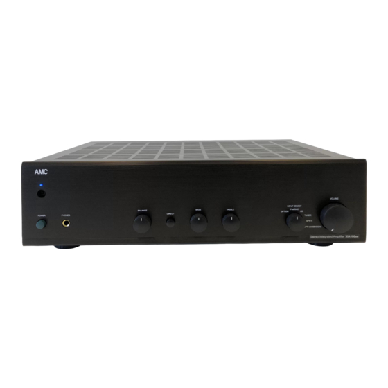 AMC XIA150se Instructions For Installation And Operation Manual