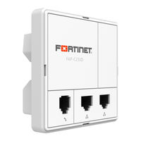 Fortinet FortiAP C23JD Quick Start Manual
