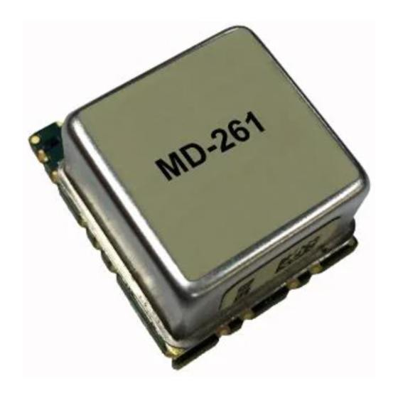 Microchip Technology Vectron MD-261 Reference Manual