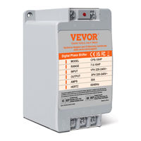 VEVOR CPS-7.5HP Quick Start Manual