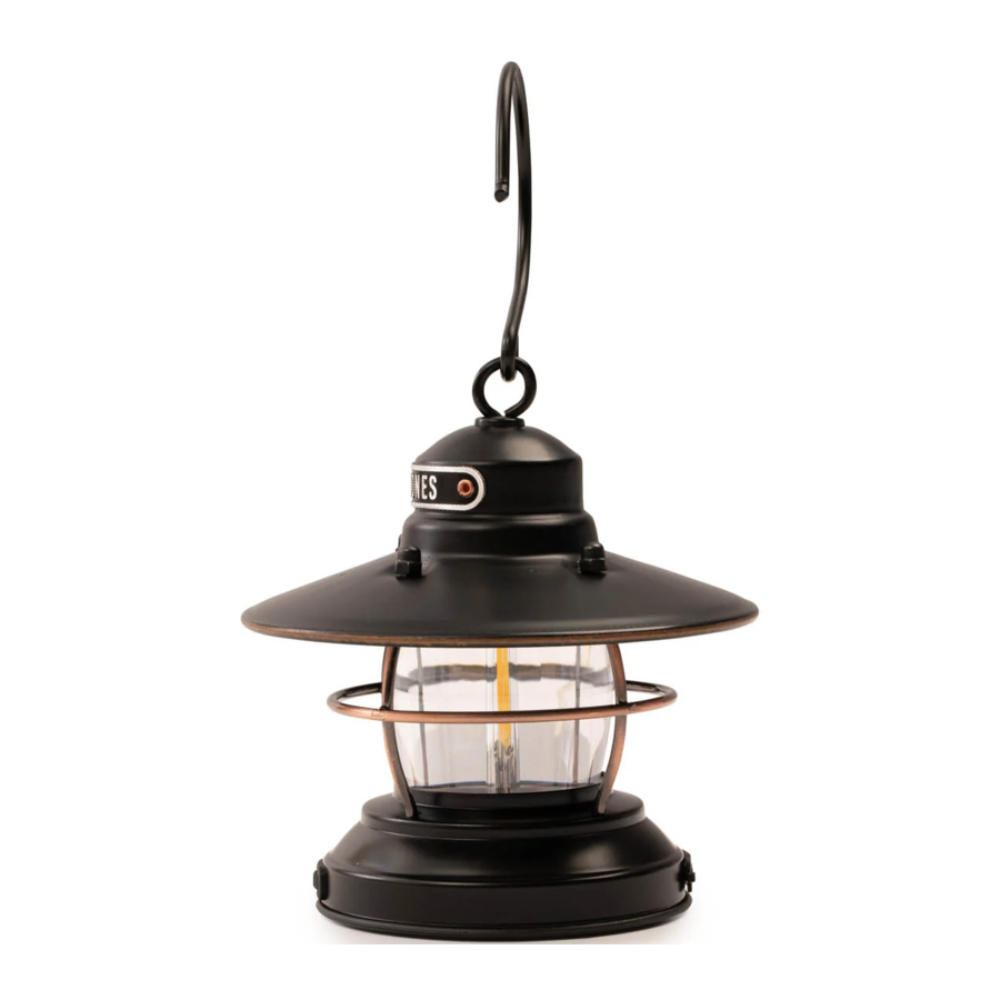 Barebones EDISON MINI LANTERN - Outdoor Light Manual