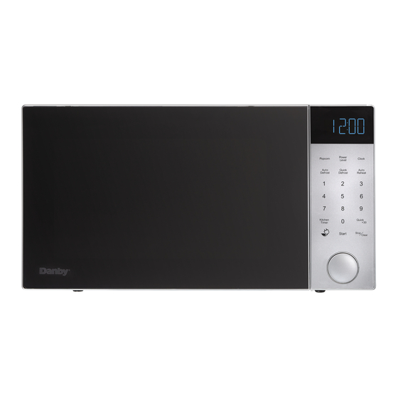 Danby DMW1110BLDB 1.1 Cu. ft. Black Countertop Microwave