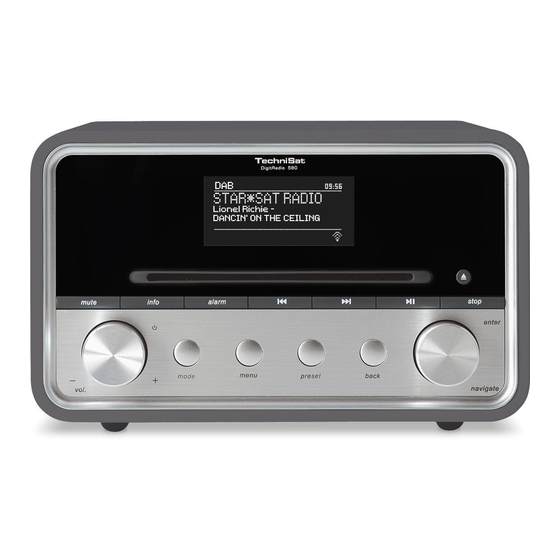 TechniSat DIGITRADIO 370 CD BT Radio Digitalradio DAB MP3 Bluetooth AUX CD USB 