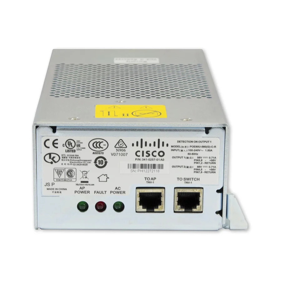 Cisco Content Hub - Catalyst 4500-X AC Power Supply Installation Note