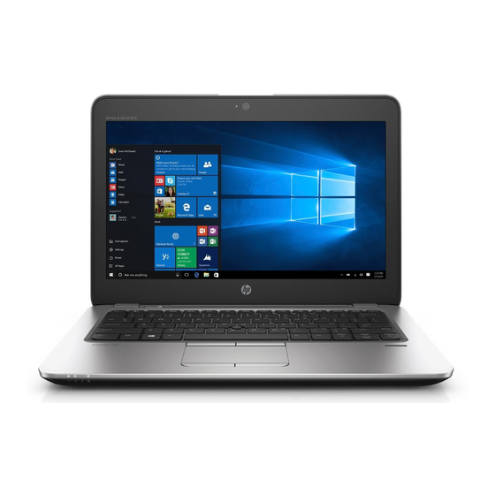 HP ELITEBOOK 820 G4 MAINTENANCE AND SERVICE MANUAL Pdf Download ...