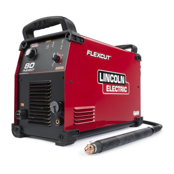 LINCOLN ELECTRIC FLEXCUT 80 OPERATOR