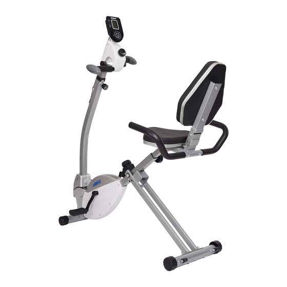 Stamina intone best sale folding recumbent bike