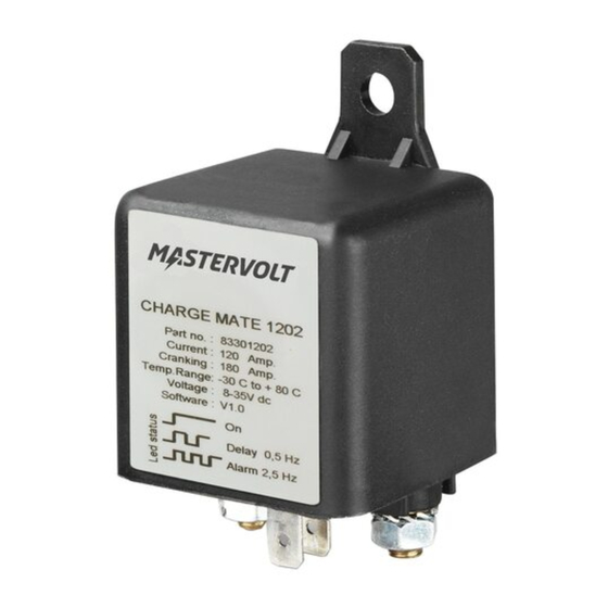 Mastervolt International Charge Mate 1202 Manual