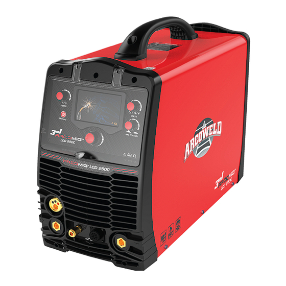 Arcoweld ArcoMiG LCD 250C Operator's Manual