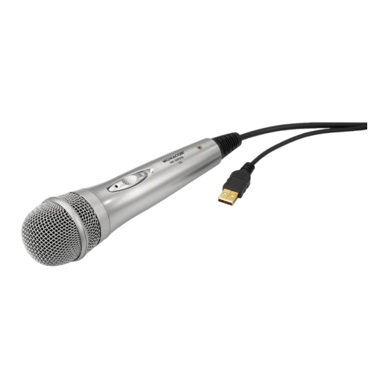 Monacor DM-500USB Quick Manual