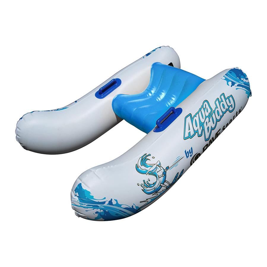 Rave Sports Aqua Buddy Operator's Manual
