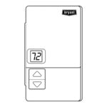 Bryant DUAL FUEL THERMOSTAT TSTAT Installation And Start-Up Instructions Manual